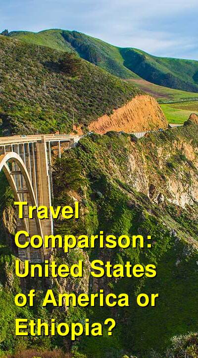 Ethiopia vs. USA Travel Comparison