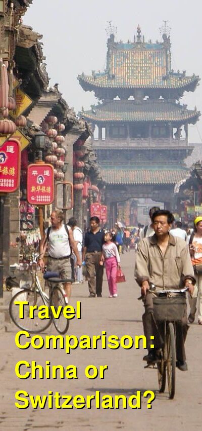 China vs. Switzerland Travel Comparison