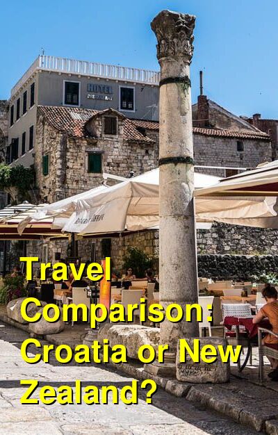 Croatia vs. New Zealand Travel Comparison