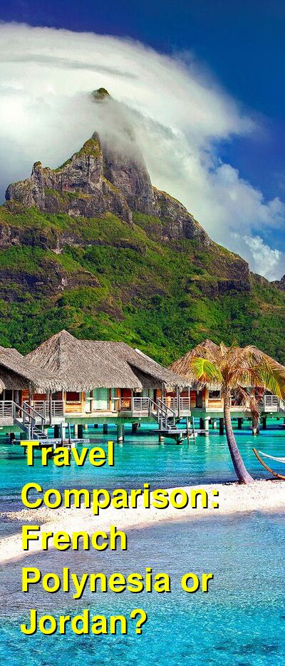 Jordan vs. French Polynesia Travel Comparison