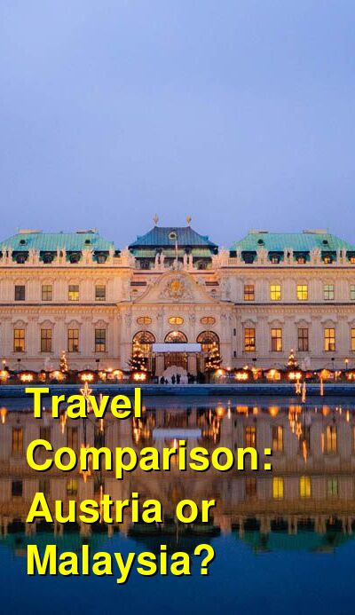 Austria vs. Malaysia Travel Comparison