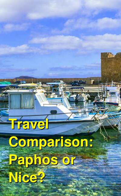 Paphos vs. Nice Travel Comparison
