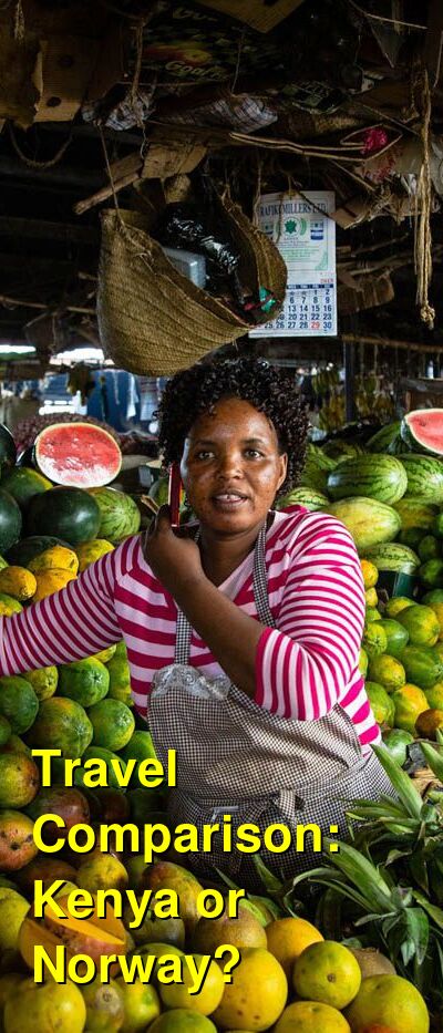 Kenya vs. Norway Travel Comparison