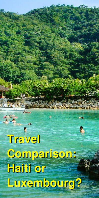 Haiti vs. Luxembourg Travel Comparison