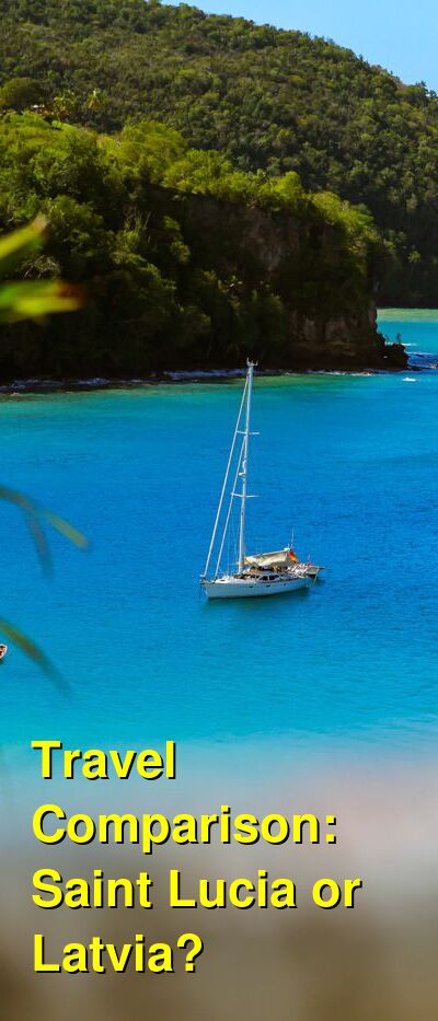 Saint Lucia vs. Latvia Travel Comparison