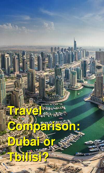 Dubai vs. Tbilisi Travel Comparison