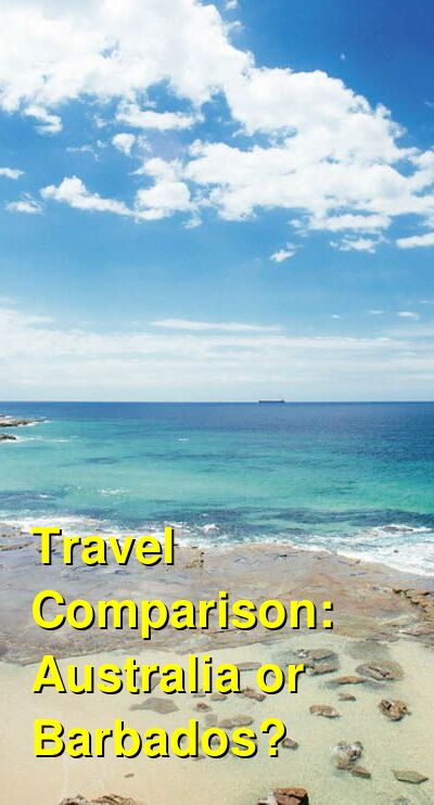 Australia vs. Barbados Travel Comparison
