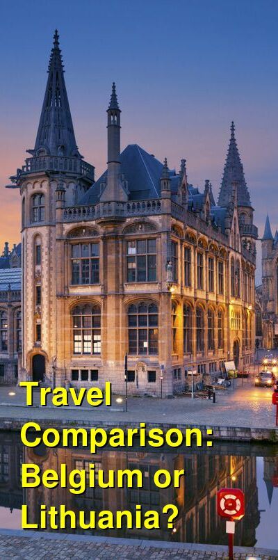Belgium vs. Lithuania Travel Comparison