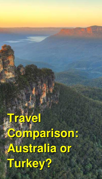 Australia vs. Turkey Travel Comparison