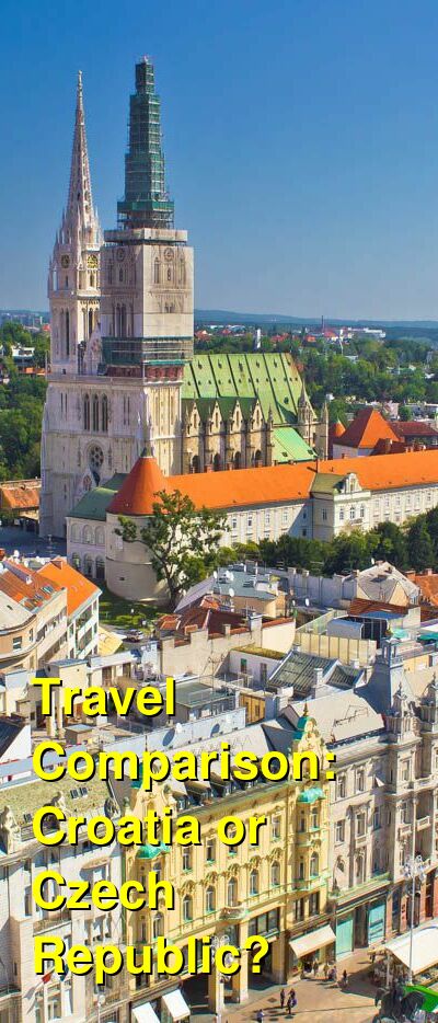 Czech Republic vs. Croatia Travel Comparison