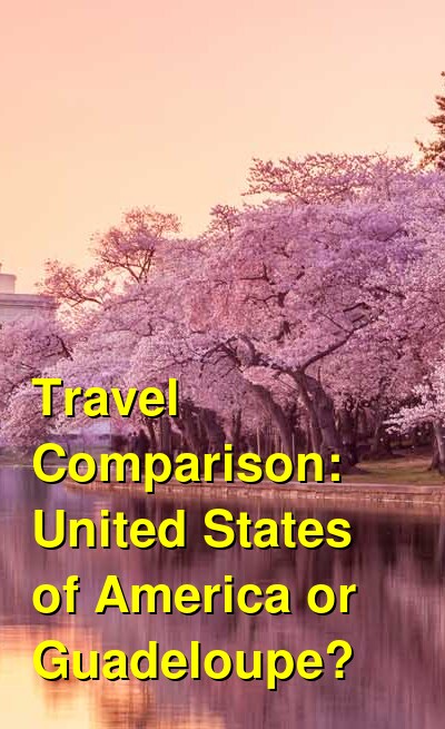 Guadeloupe vs. USA Travel Comparison
