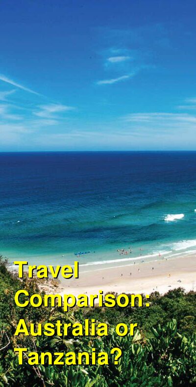 Tanzania vs. Australia Travel Comparison