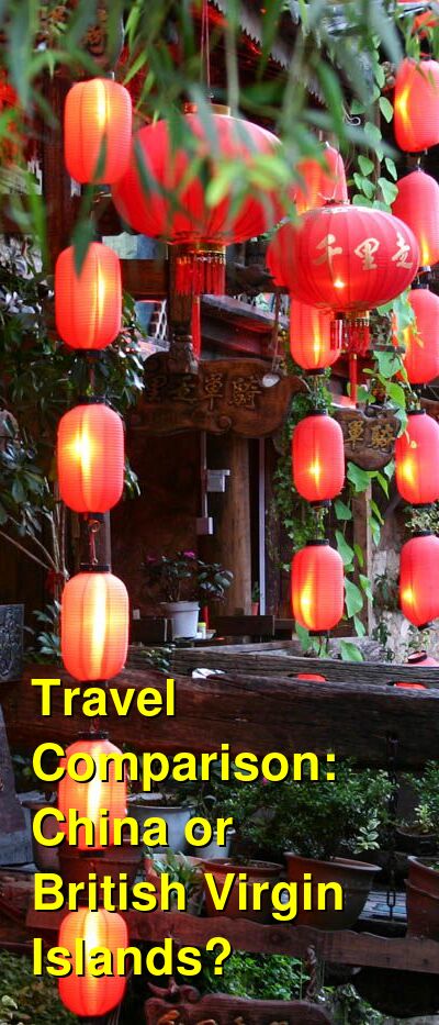 China vs. BVI Travel Comparison