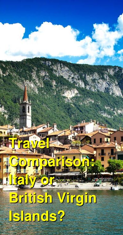 Italy vs. BVI Travel Comparison