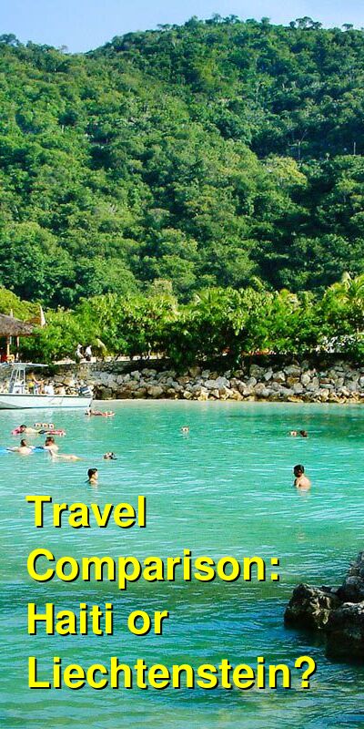 Haiti vs. Liechtenstein Travel Comparison