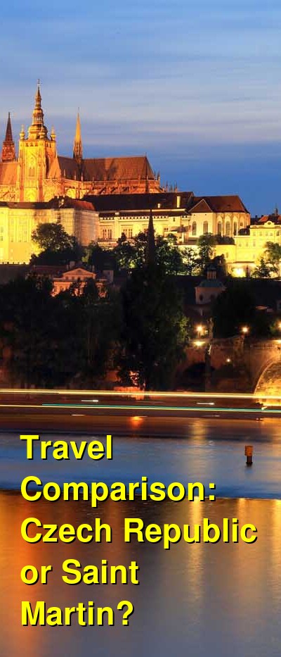Czech Republic vs. Saint Martin Travel Comparison