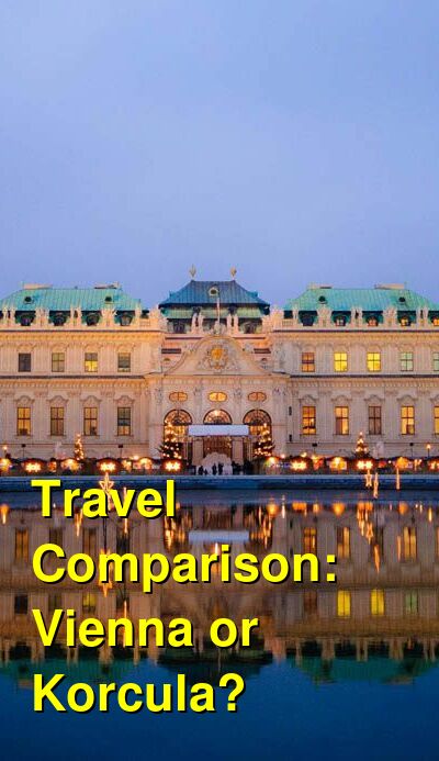 Vienna vs. Korcula Travel Comparison