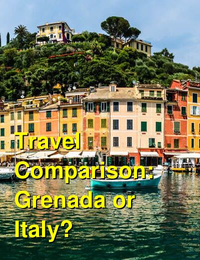 Grenada vs. Italy Travel Comparison