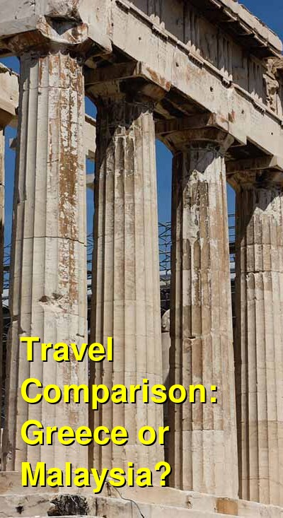 Greece vs. Malaysia Travel Comparison