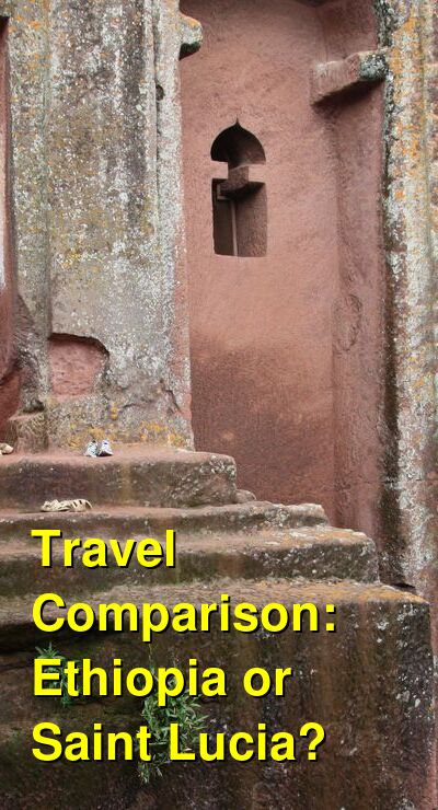 Ethiopia vs. Saint Lucia Travel Comparison