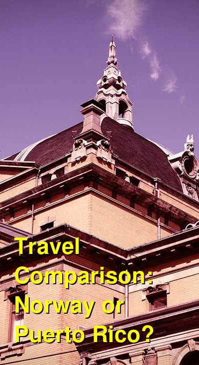 Norway vs. Puerto Rico Travel Comparison
