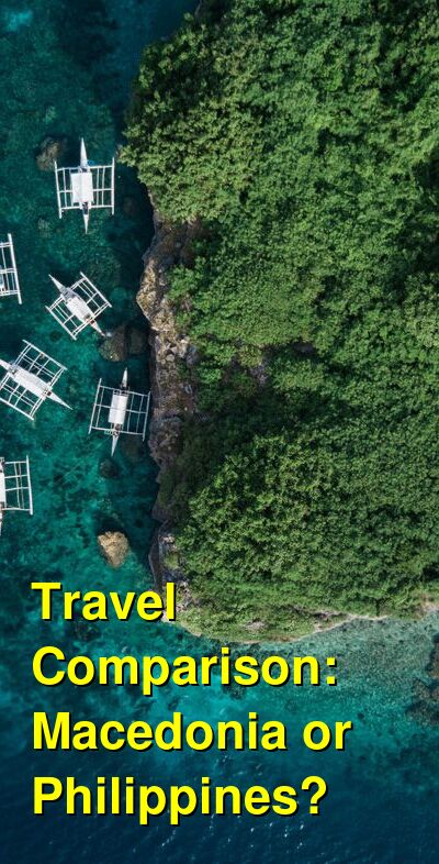 Macedonia vs. Philippines Travel Comparison