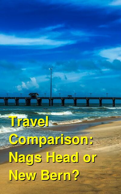 Nags Head vs. New Bern Travel Comparison