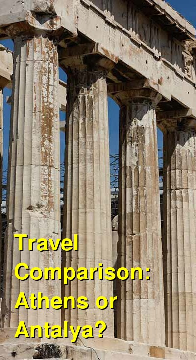 Athens vs. Antalya Travel Comparison