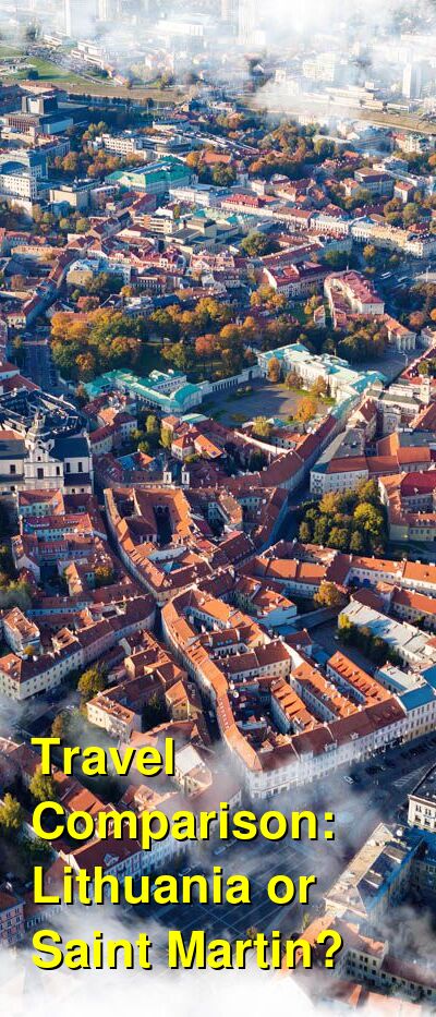 Lithuania vs. Saint Martin Travel Comparison