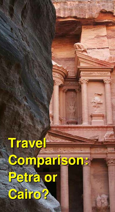 Petra vs. Cairo Travel Comparison