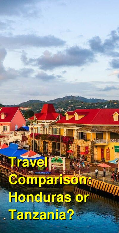 Honduras vs. Tanzania Travel Comparison