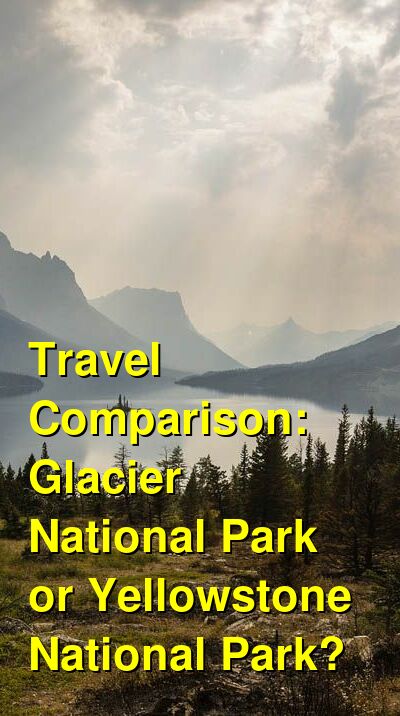 Glacier National Park vs. Yellowstone National Park Travel Comparison