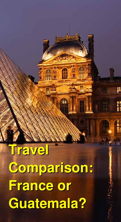France vs. Guatemala Travel Comparison