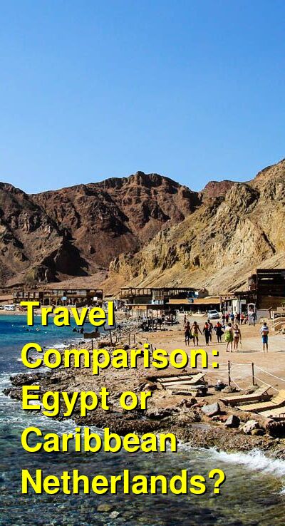 Caribbean Netherlands vs. Egypt Travel Comparison