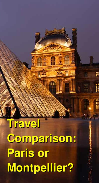 Paris vs. Montpellier Travel Comparison