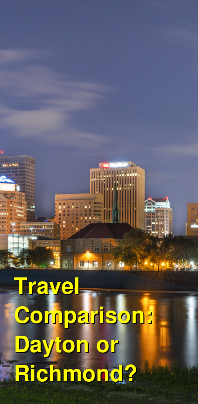 Dayton vs. Richmond Travel Comparison