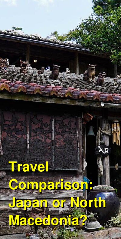 Japan vs. North Macedonia Travel Comparison