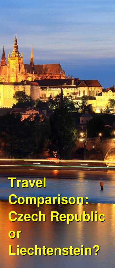 Czech Republic vs. Liechtenstein Travel Comparison