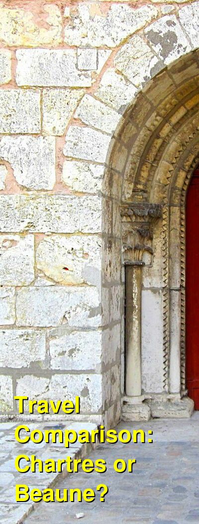 Chartres vs. Beaune Travel Comparison