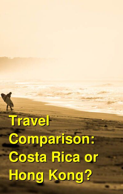 Costa Rica vs. Hong Kong Travel Comparison
