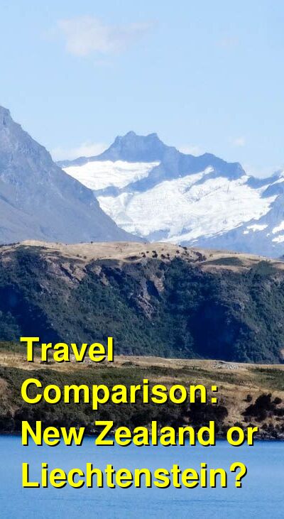Liechtenstein vs. New Zealand Travel Comparison