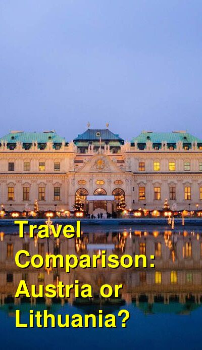 Austria vs. Lithuania Travel Comparison