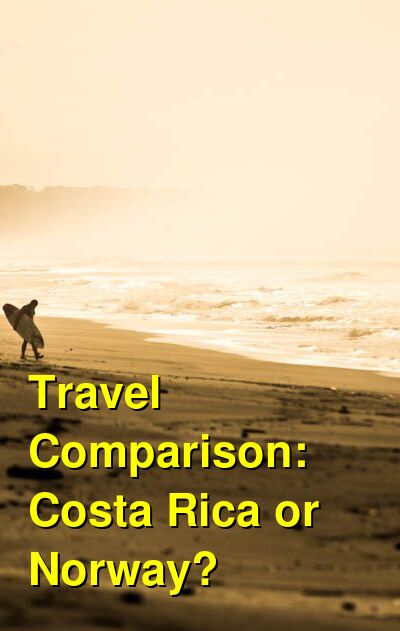 Costa Rica vs. Norway Travel Comparison