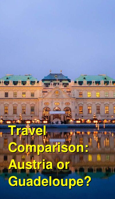 Austria vs. Guadeloupe Travel Comparison