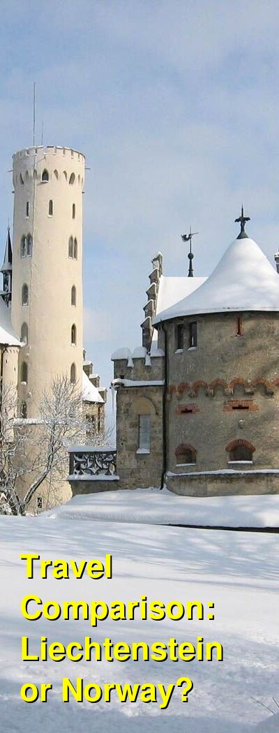 Liechtenstein vs. Norway Travel Comparison