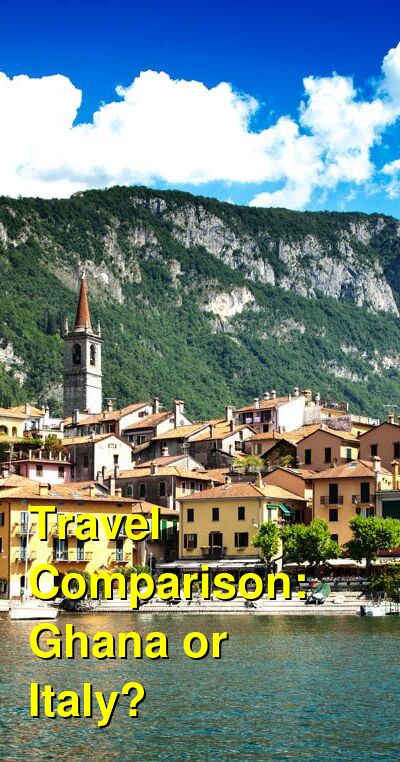 Ghana vs. Italy Travel Comparison