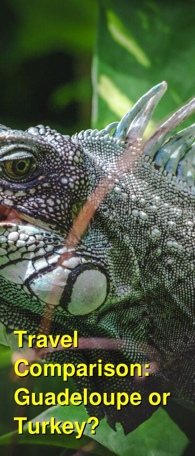 Guadeloupe vs. Turkey Travel Comparison