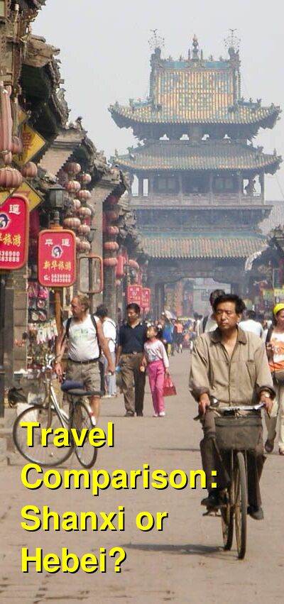 Shanxi vs. Hebei Travel Comparison
