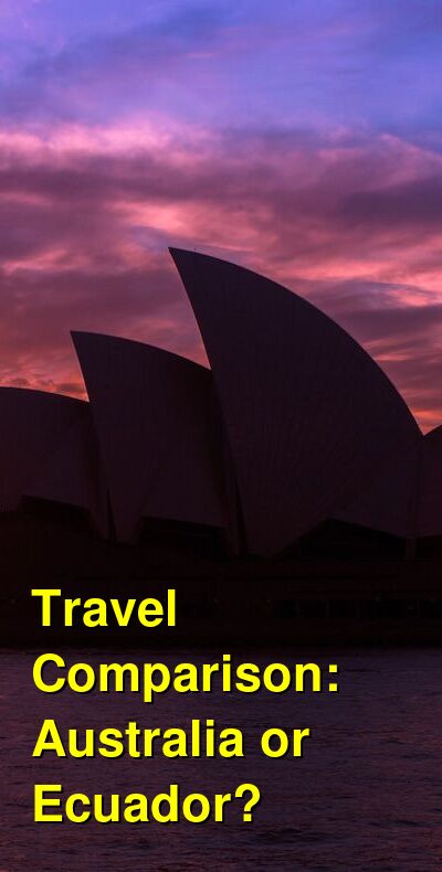 Australia vs. Ecuador Travel Comparison