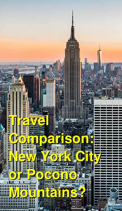 Should I Visit New York City or Pocono Mountains? Which is Better for ...